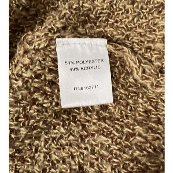 New Love Ellie Brown Beige Woman's Cardigan  Size M - Picture 2 of 6